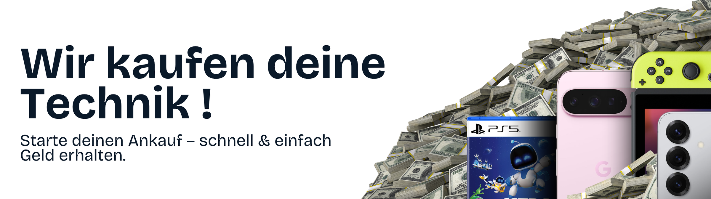 Dein Gerät nicht gefunden? Wir machen dir ein eigenes Angebot.