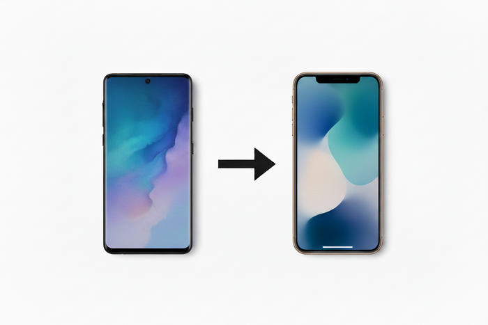 Von Android auf iPhone wechseln — Schritt-für-Schritt-Anleitung mit Datentransfer