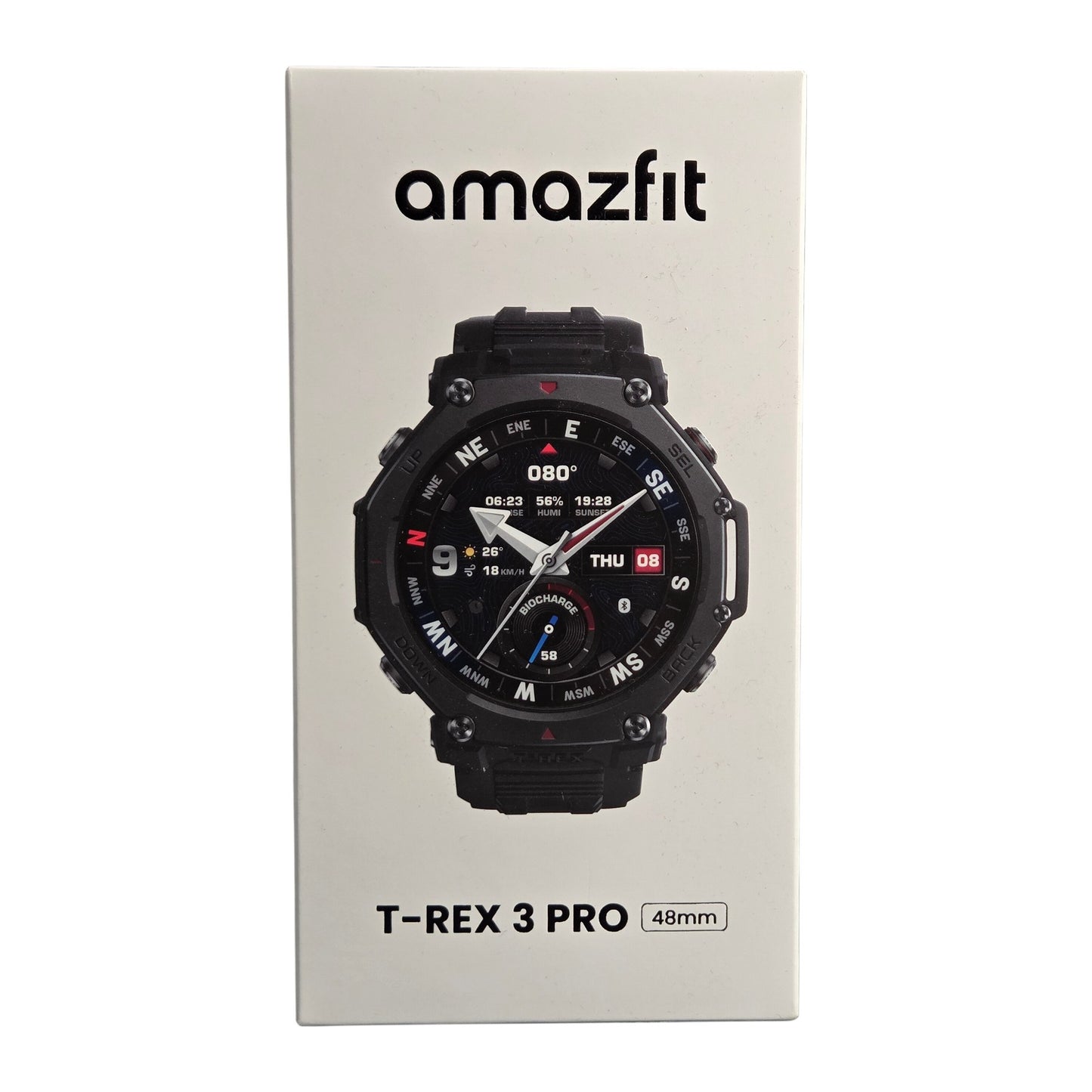 Amazfit T-Rex 3 PRO Smartwatch Tactical Black 1,5" AMOLED 3000 nits 10 ATM GPS