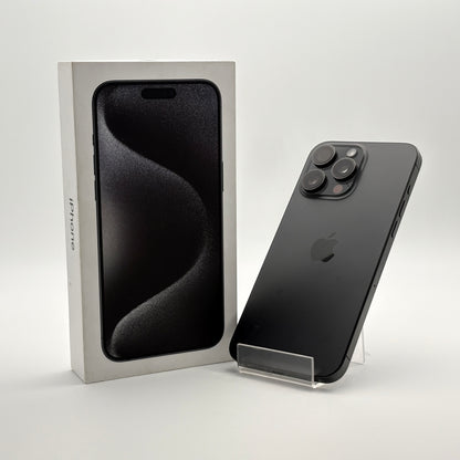 iPhone 15 Pro Max 256 GB Titan Schwarz