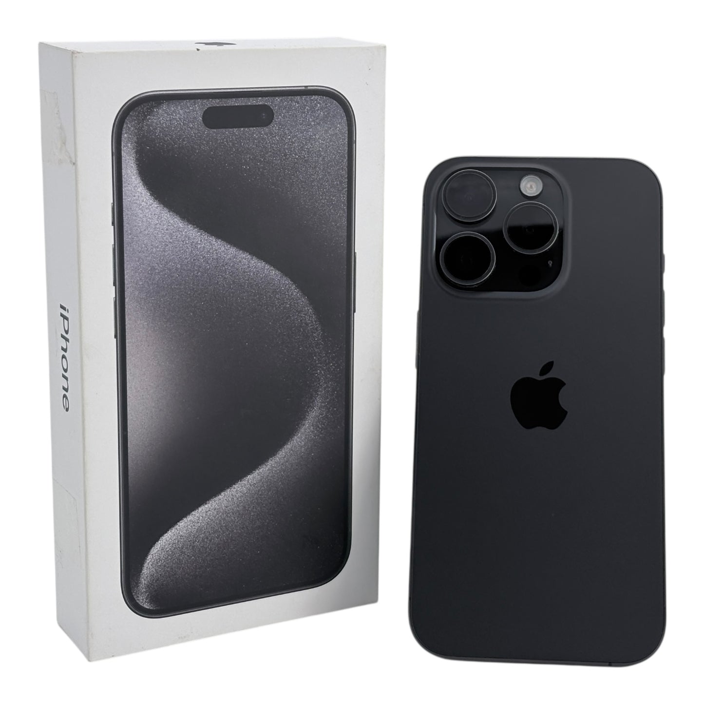 iPhone 15 Pro 128 GB Titan Schwarz