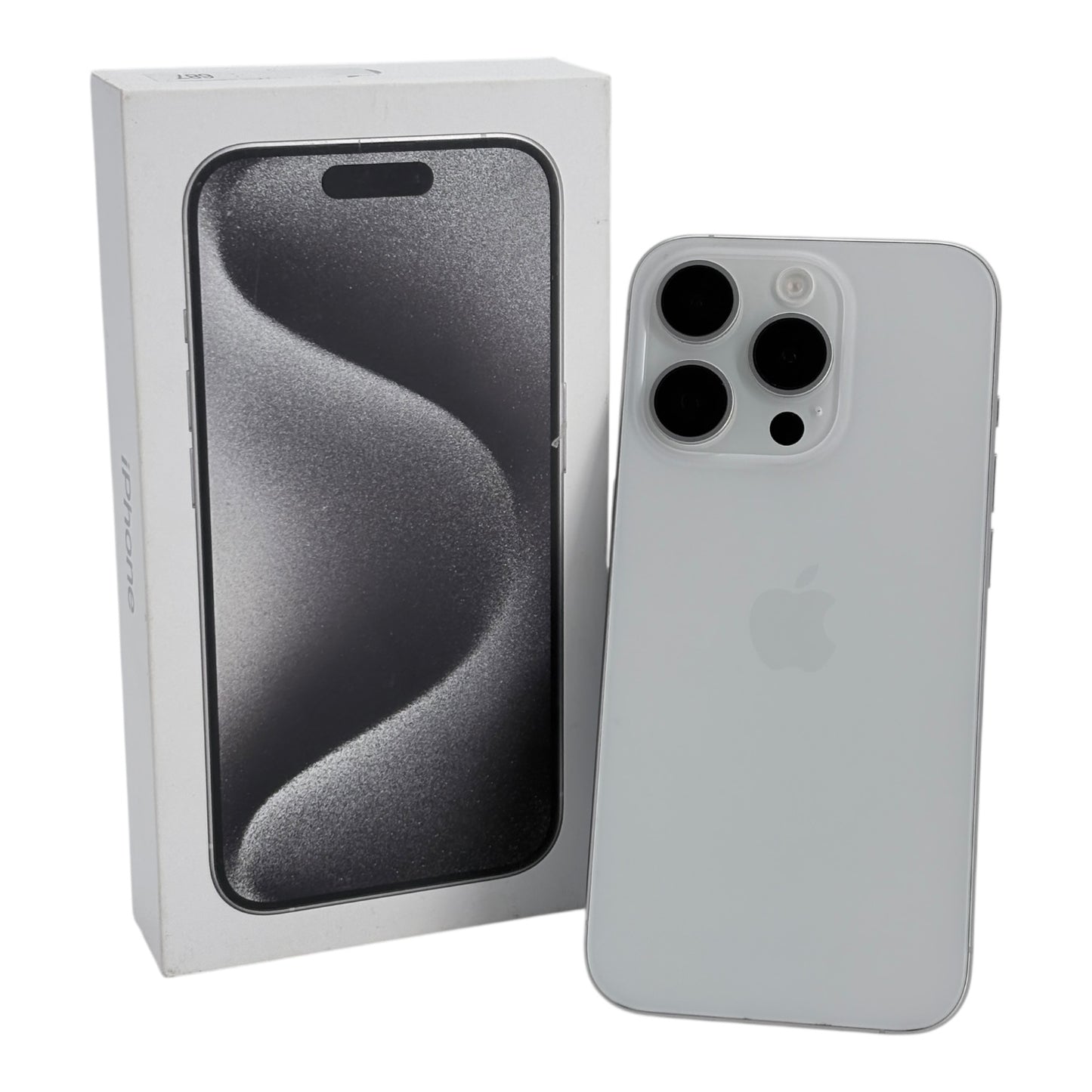 iPhone 15 Pro 128 GB Titan Weiß